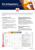 Picture of the Fire Extinguishers Factsheet